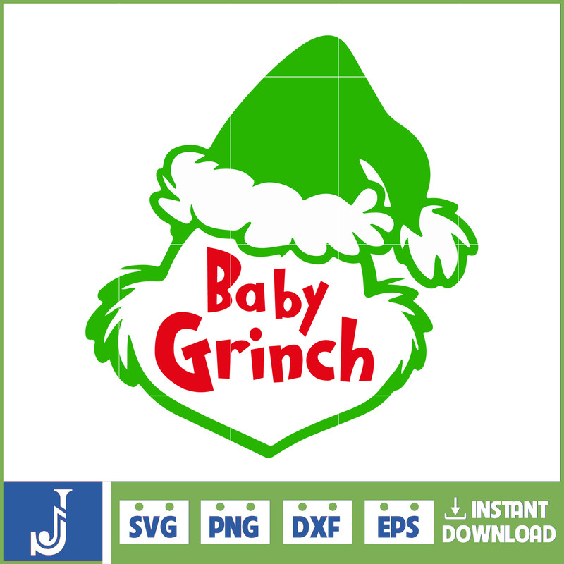 Grinch Svg, Grinch Christmas Svg, Grinch Clipart Files, Cricut and Silhouette Files Digital File (80).jpg