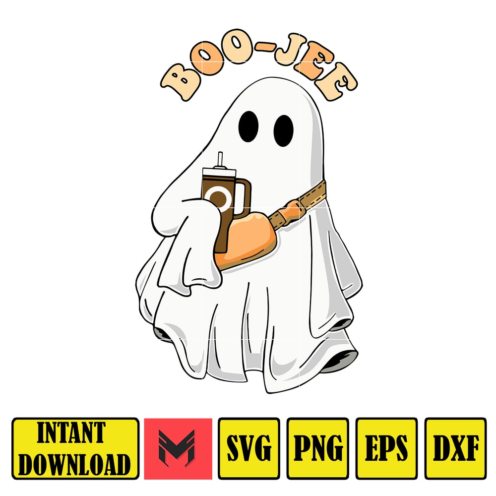 Boo-Jee Stanley Tumbler Inspired Ghost Svg Fall Sublimation Design For T-Shirt Printing Sticker Spooky Halloween PNG (3).jpg