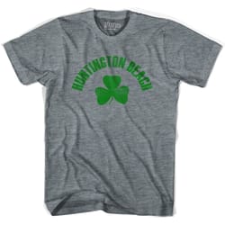huntington beach shamrock youth tri-blend t-shirt