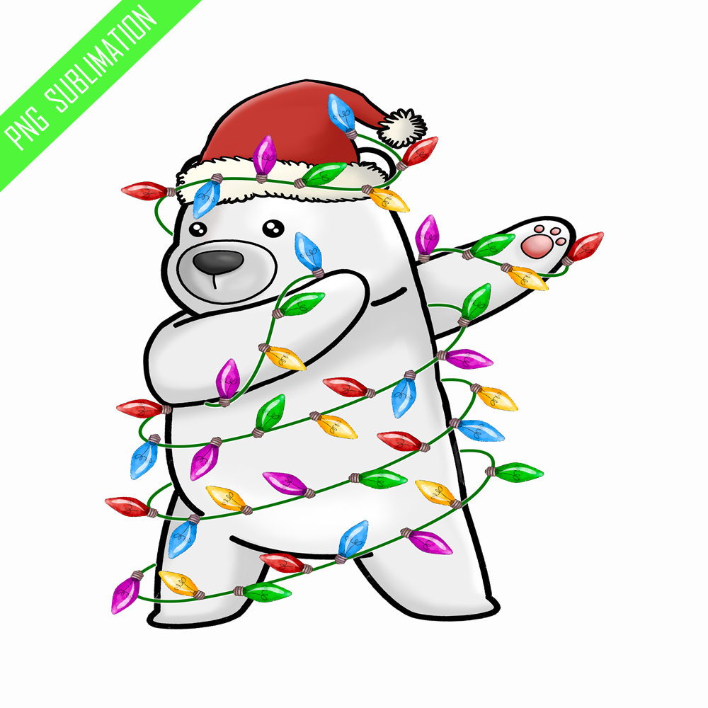 RCRM100823372-Christmas white bear retro christmas png.png