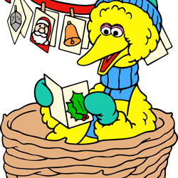 sesame street big bird face svg, monsters svg, sesame street logo, elmo svg, cookie monster svg, disney svg, cut file