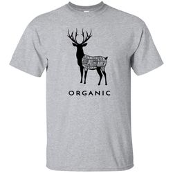 agr hunting deer is organic cuts of meat for hunters youth t-shirt