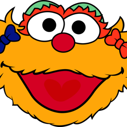 zoe svg, sesame street svg, sesame street png, cookie monsters svg, elmo svg, monster svg, disney svg, instant download