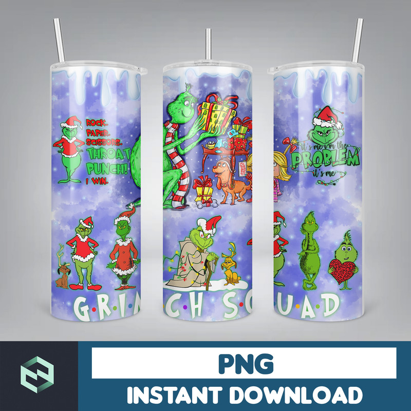 Merry Christmas Movie 20oz Tumbler Png, Retro Merry Christmas 20oz Skinny Tumbler, Xmas Movie Tumbler Png (18).jpg