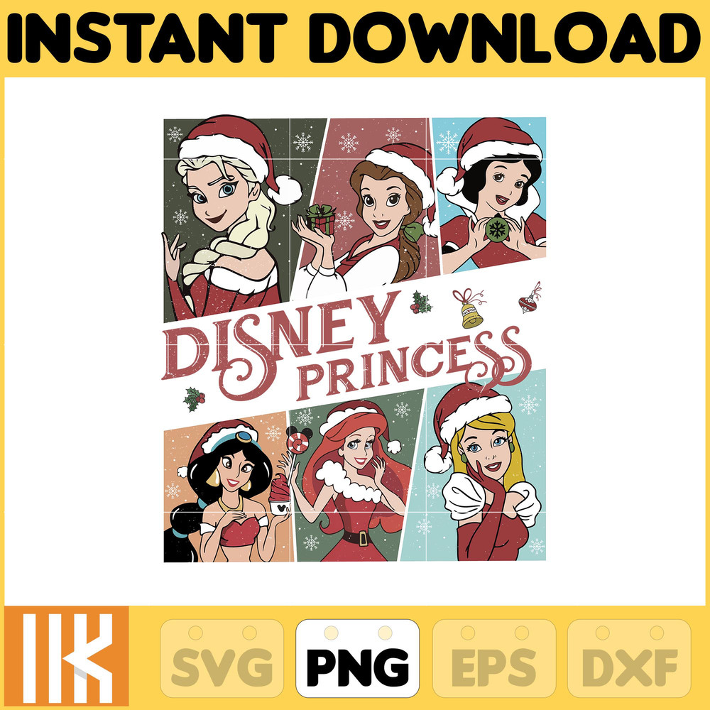 Princess Christmas Png, Merry Christmas Png, The Most Worderful Time Of The Year, Christmas Cookie, Magical Kingdom, Christmas Vibes (24).jpg