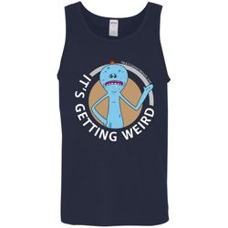 rick and morty mr meeseeks its getting weird mug men tank top