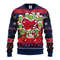 MLB Boston Red Sox 12 Grinch All Over Print Ugly Hoodie 3D Zip Hoodie 3D Ugly Christmas Sweater 3D Fleece Hoodie