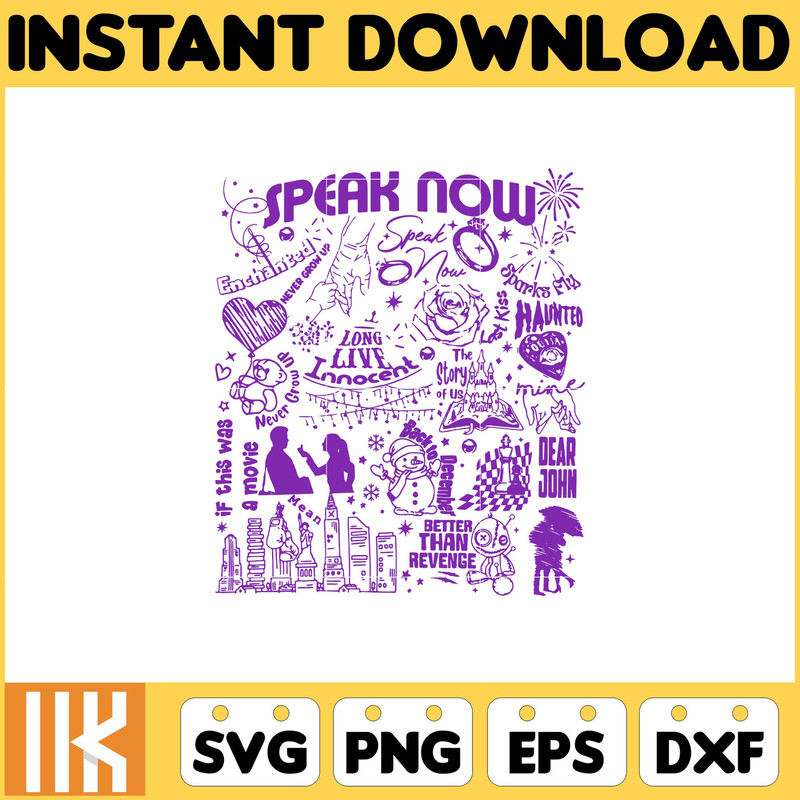 Taylor's Version Album Names Svg, Taylor's Eras Svg, The Eras Tour Svg, Taylor's Album Titles Svg, Png Svg Files for Print and Cut (2).jpg
