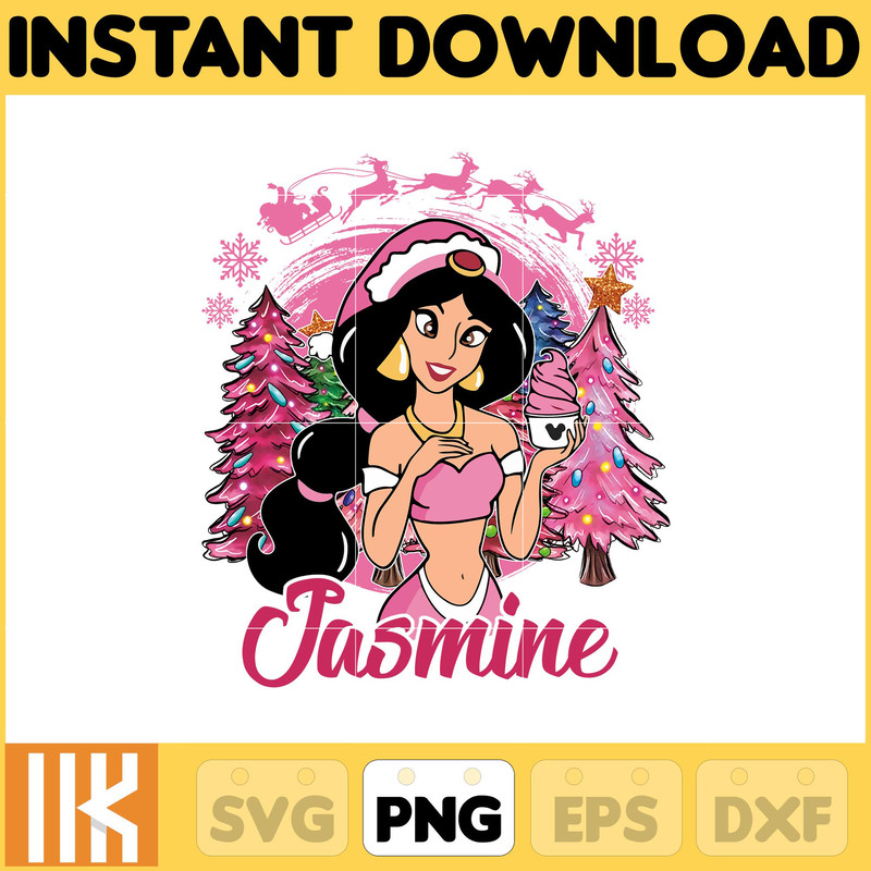 Princess Christmas Png, Merry Christmas Png, The Most Worderful Time Of The Year, Christmas Cookie, Magical Kingdom, Christmas Vibes (53).jpg