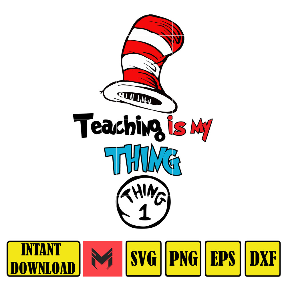 Dr Seuss Svg Layered Item, Dr. Seuss Quotes Cat In The Hat Svg Clipart, Cricut, Cat And The Hat (124).jpg