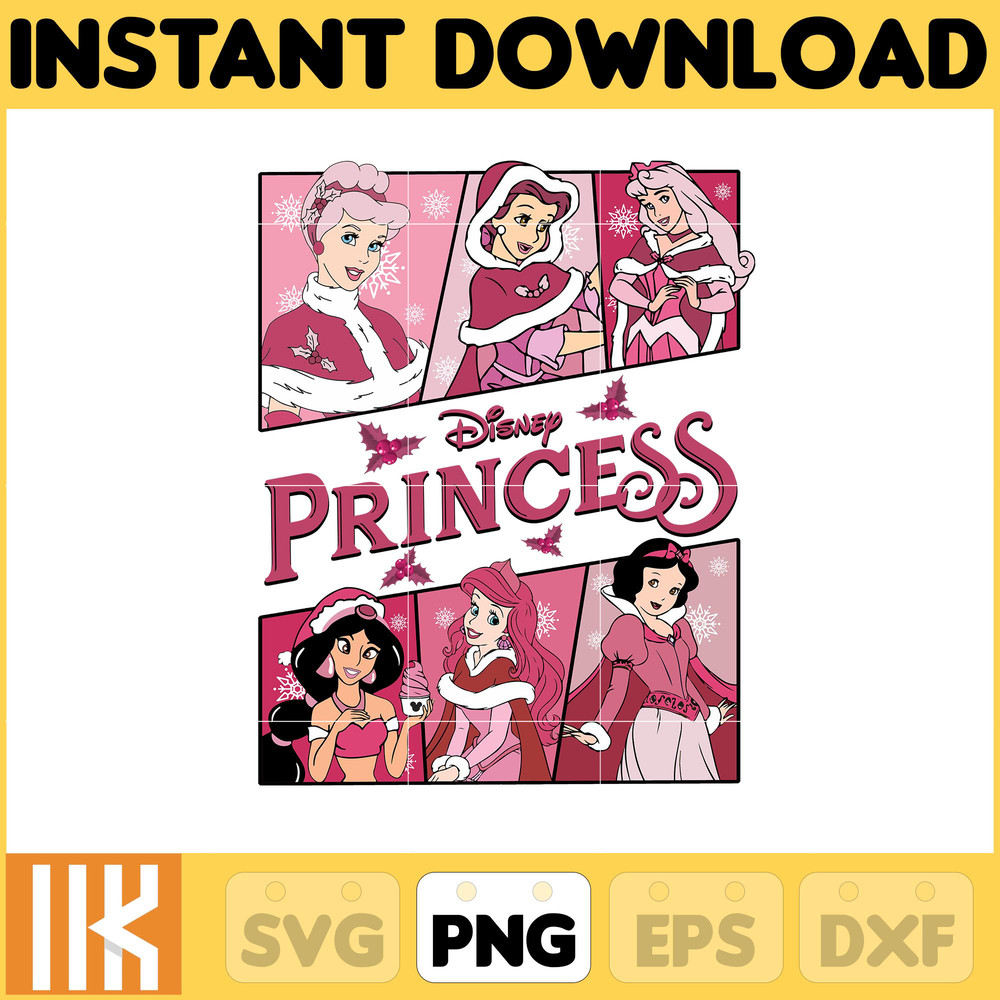 Princess Christmas Png, Merry Christmas Png, The Most Worderful Time Of The Year, Christmas Cookie, Magical Kingdom, Christmas Vibes (22).jpg