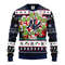 MLB New York Yankees 12 Grinch All Over Print Ugly Hoodie 3D Zip Hoodie 3D Ugly Christmas Sweater 3D Fleece Hoodie