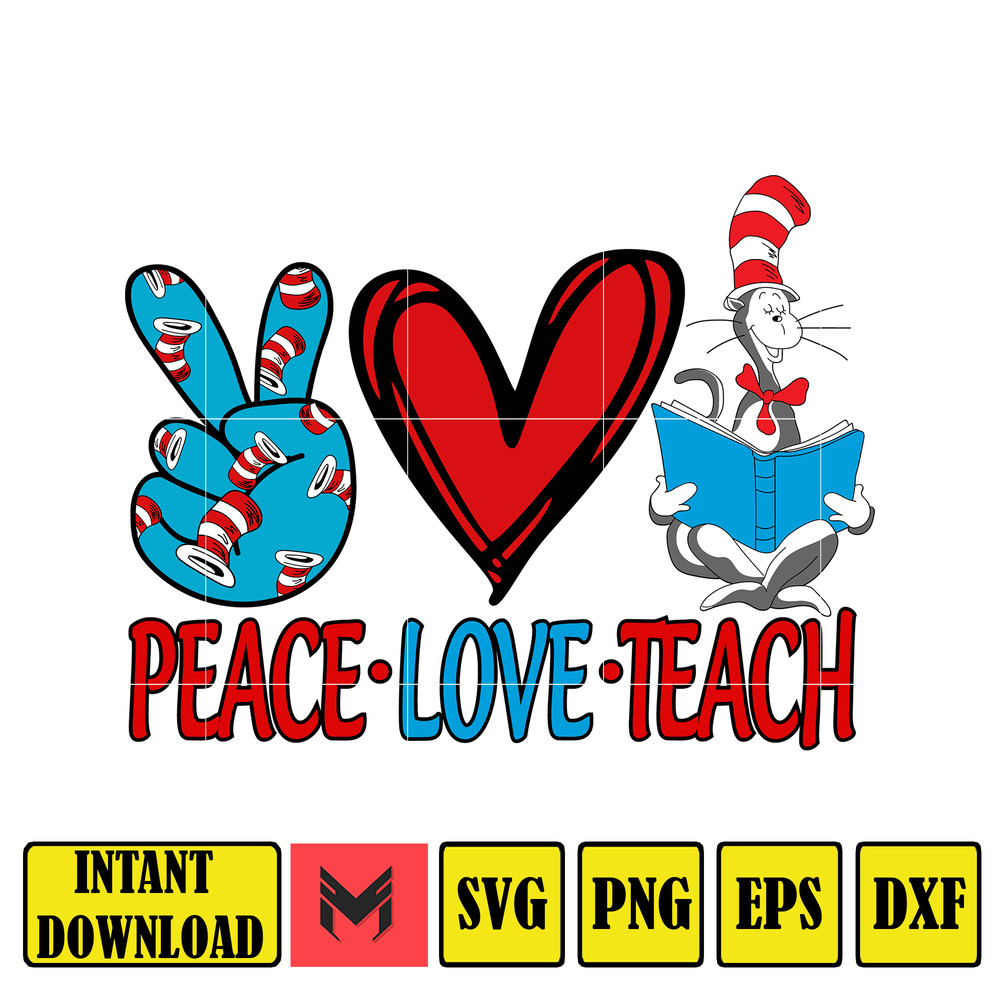 Dr Seuss Svg Layered Item, Dr. Seuss Quotes Cat In The Hat Svg Clipart, Cricut, Cat And The Hat (144).jpg