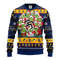 MLB San Diego Padres 12 Grinch All Over Print Ugly Hoodie 3D Zip Hoodie 3D Ugly Christmas Sweater 3D Fleece Hoodie