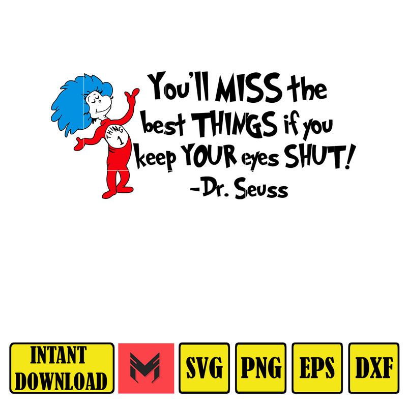 Dr Seuss Svg Layered Item, Dr. Seuss Quotes Cat In The Hat Svg Clipart, Cricut, Cat And The Hat (16).jpg