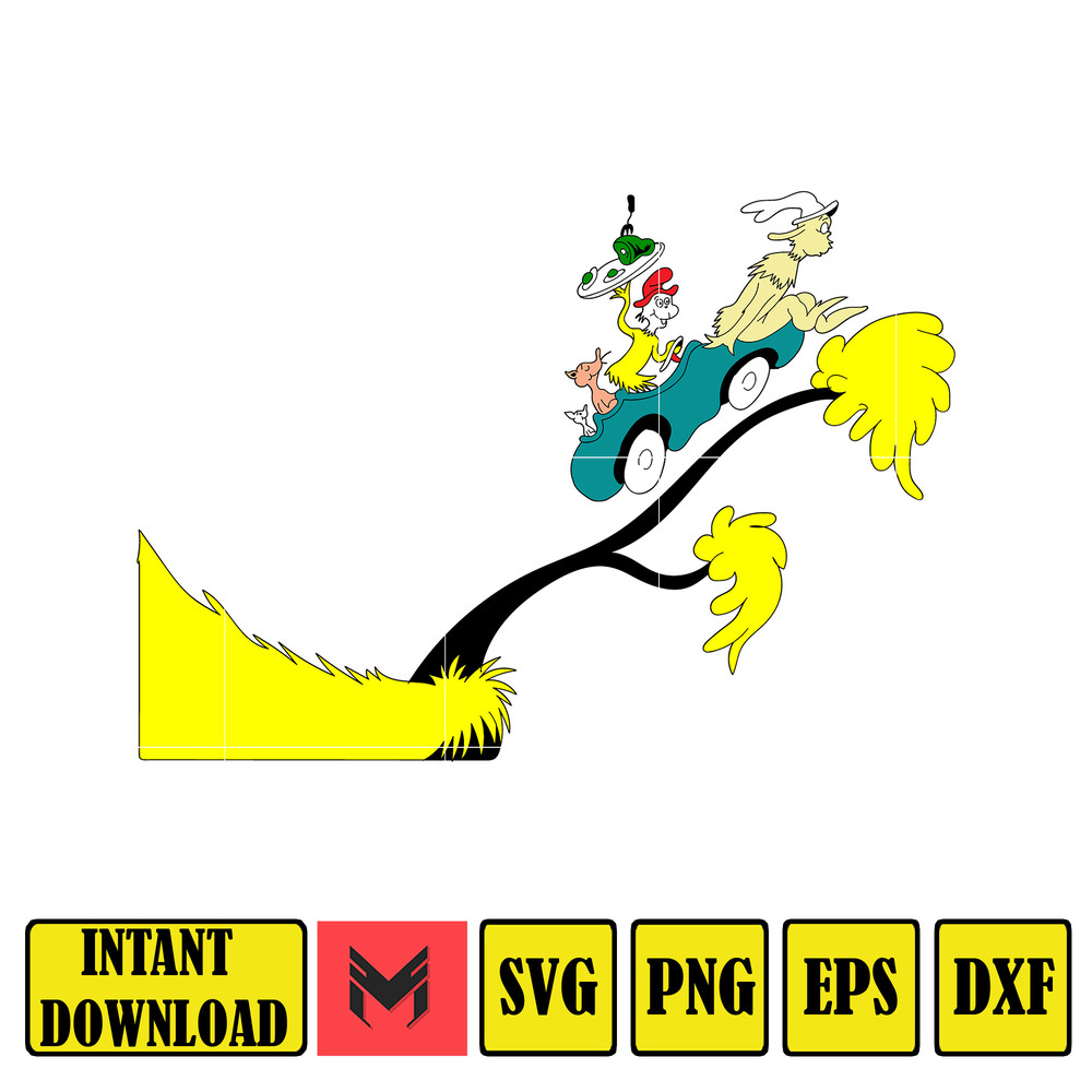 Dr Seuss Svg Layered Item, Dr. Seuss Quotes Cat In The Hat Svg Clipart, Cricut, Cat And The Hat (169).jpg