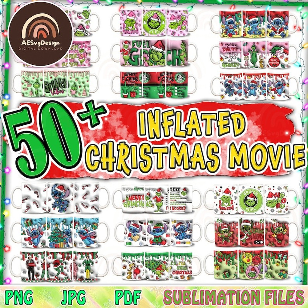 50+ 3D Inflated Christmas Movie 11oz Mug Wrap (1).jpg