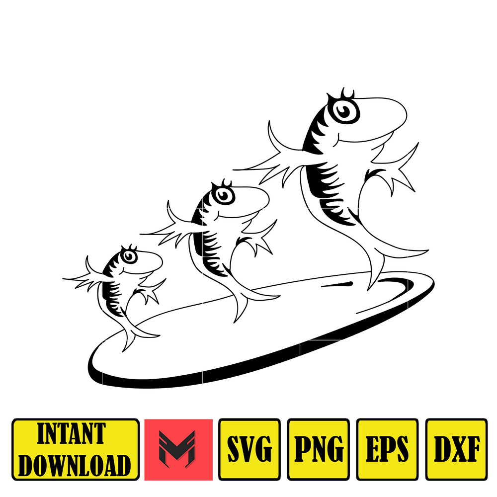Dr Seuss Svg Layered Item, Dr. Seuss Quotes Cat In The Hat Svg Clipart, Cricut, Cat And The Hat (227).jpg
