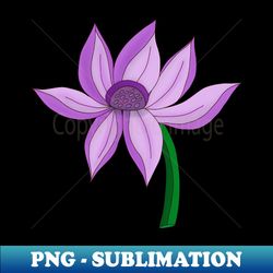 a delicate flower - aesthetic sublimation digital file - vibrant and eye-catching typography