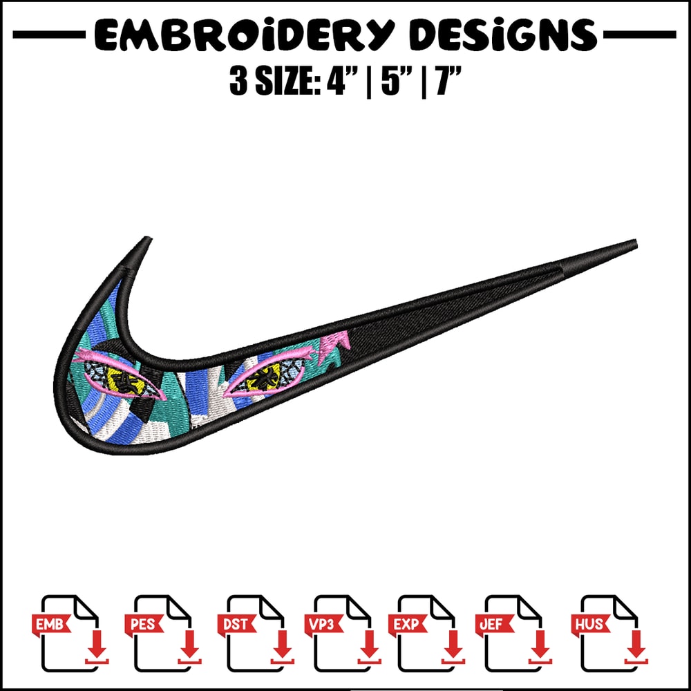 Akaza eyes nike embroidery design, Kimetsu no Yaiba embroidery, nike design, Logo shirt, anime shirt, digital download.jpg