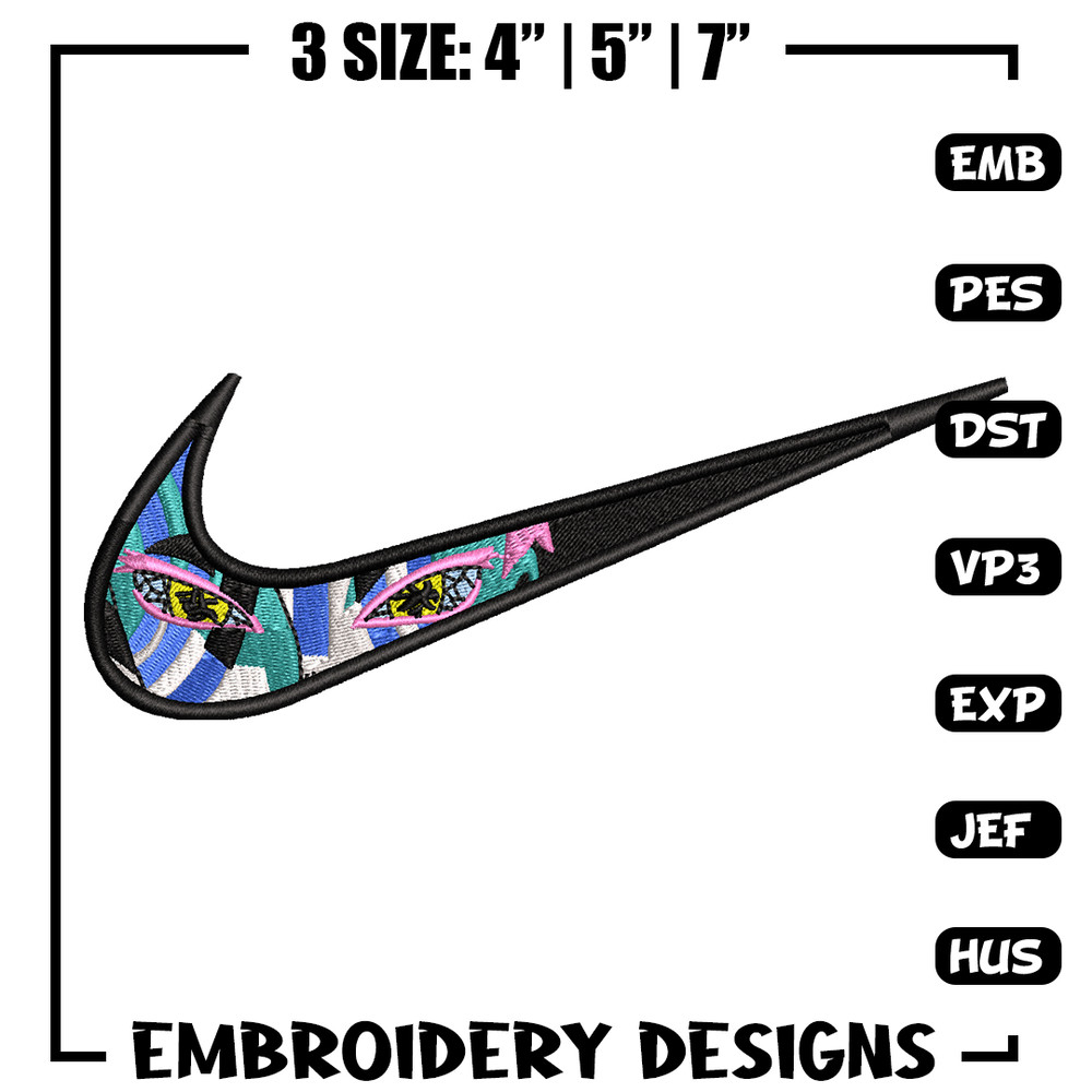 Akaza eyes nike embroidery design, Kimetsu no Yaiba embroidery, nike design, Logo shirt, anime shirt, digital download.jpg