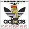 Bart adidas Embroidery Design, Adidas Embroidery, Embroidery File, Brand Embroidery, Logo shirt, Digital download.jpg