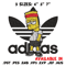 Bart adidas Embroidery Design, Adidas Embroidery, Embroidery File, Brand Embroidery, Logo shirt, Digital download.jpg