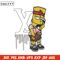 Bart simpson lv Embroidery Design, Lv Embroidery, Embroidery File, Simpson Embroidery, Logo shirt, Digital download.jpg