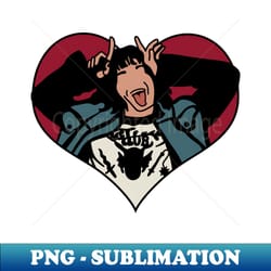 eddie munson - stranger things - signature sublimation png file - spice up your sublimation projects