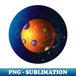 Abstract galaxy artwork - Aesthetic Sublimation Digital File - Create with Confidence