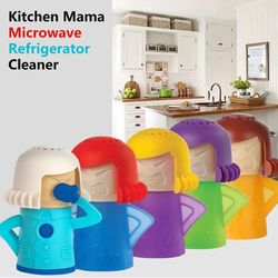 Kitchen Microwave Cleaner Cool Chilly Fridge Cleaner Freezer Odor Remover Freshener Oven Steam Cleaner