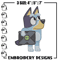 Bluey cartoon Embroidery, Bluey Embroidery, Embroidery File, cartoon design, cartoon shirt, Digital download..jpg