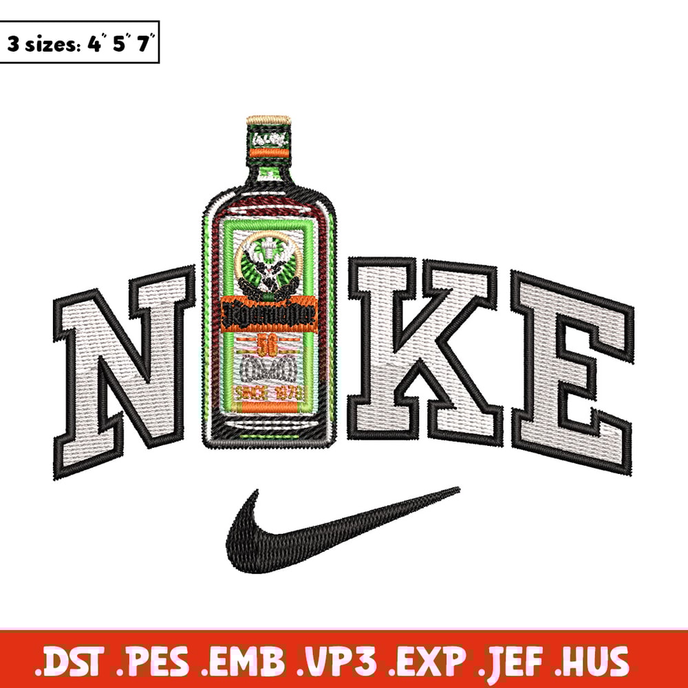 Bottle x nike embroidery design, Nike embroidery, Embroidery file, Embroidery shirt, Nike design, Digital download.jpg