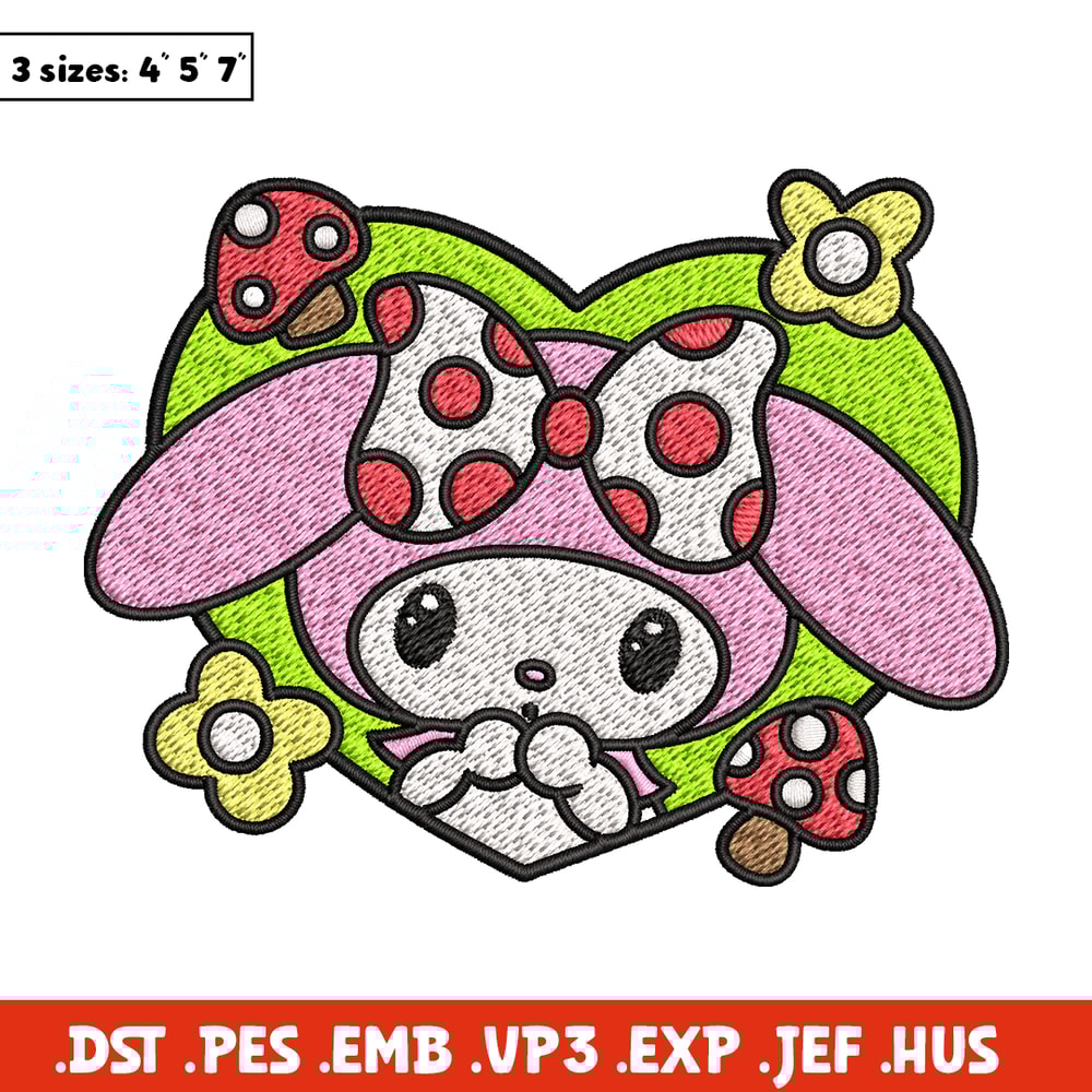 Bunny cute cartoon Embroidery design, Bunny cute Embroidery, cartoon design, Embroidery File, Instant download..jpg