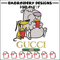 Cartoon Gucci Embroidery design, Cartoon Gucci Embroidery, cartoon design, Embroidery File, Gucci logo, Digital download.jpg