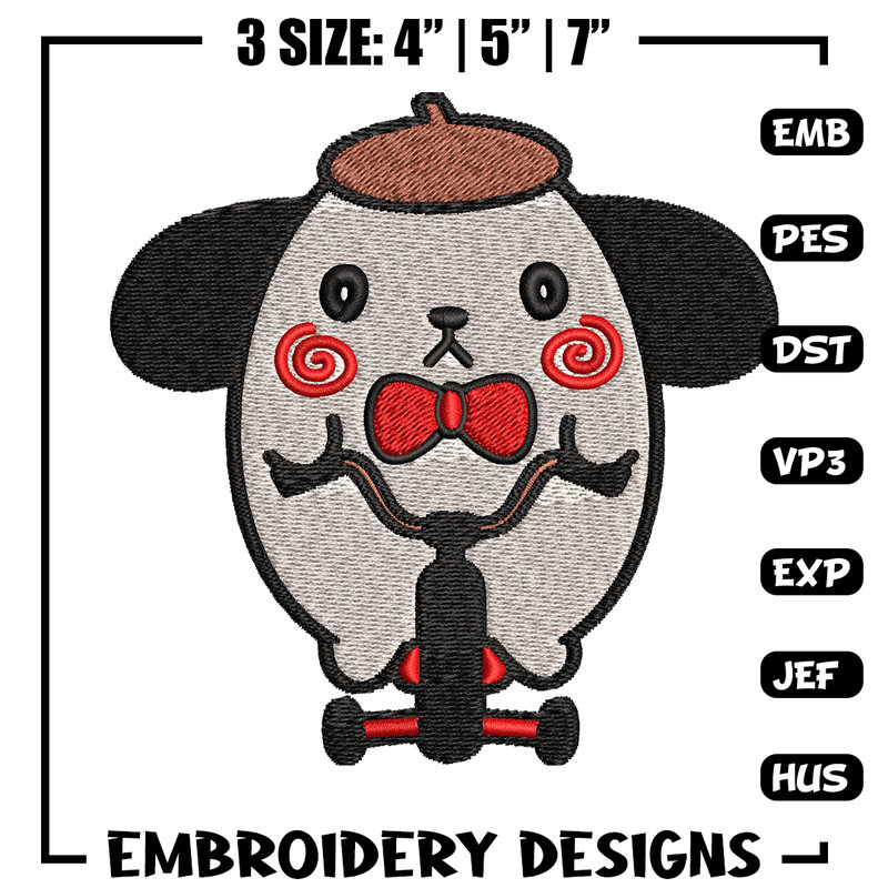 Cartoon cute Embroidery design, Cartoon cute Embroidery, cartoon design, Embroidery File, Instant download..jpg