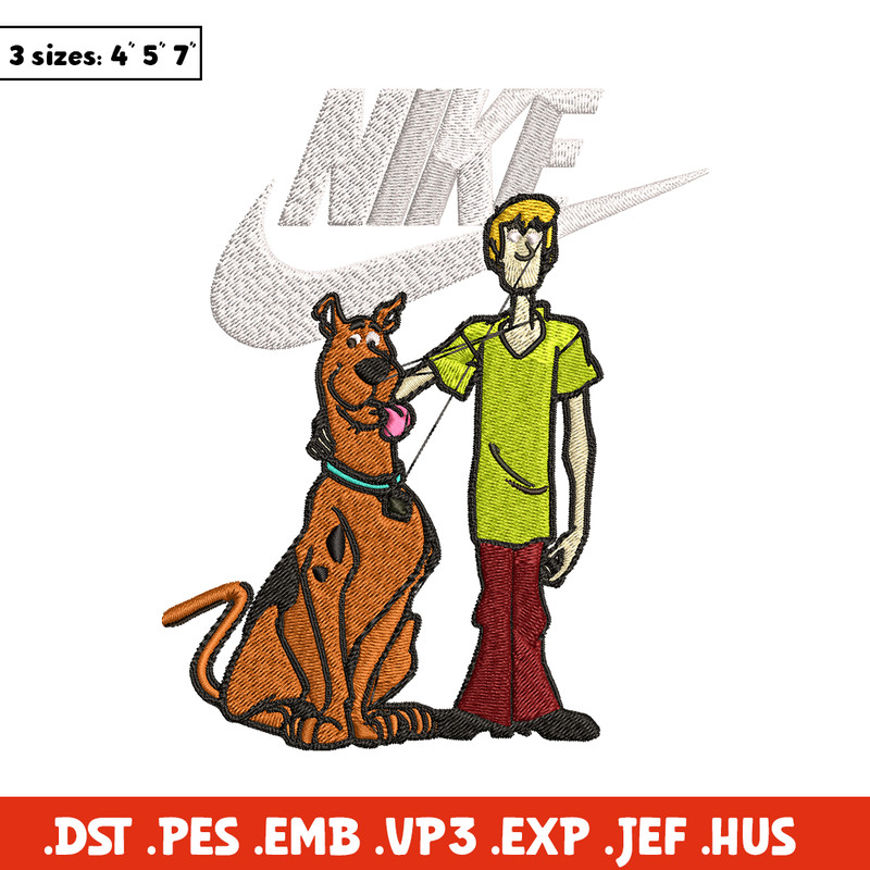 Cartoon Nike Embroidery design, Cartoon funny Embroidery, Nike design, Embroidery file, logo shirt, Instant download.jpg