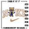 Cat x nike embroidery design, Cat cartoon embroidery, Nike design, Embroidery shirt, Embroidery file, Digital download.jpg