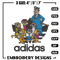 Cats cartoon adidas Embroidery Design, Adidas Embroidery, Embroidery File, Brand Embroidery, Logo shirt, Digital download.jpg