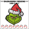Christmas Grinch Face Embroidery design, Grinch christmas Embroidery, Embroidery File, Grinch design, Instant download..jpg