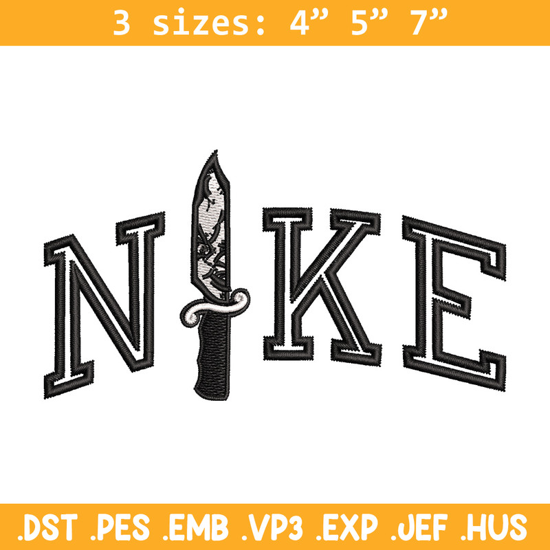 Chucky x nike embroidery design, Horror embroidery, Nike design, Embroidery shirt, Embroidery file, Digital download.jpg