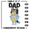 Dad bluey Embroidery, Bluey Cartoon Embroidery, cartoon Embroidery, Embroidery File, cartoon shirt, digital download.jpg