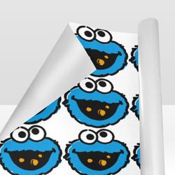 Cookie Monster Gift Wrapping Paper 58"x 23" (1 Roll)