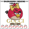 Girl Bird gucci Embroidery design, Angry Birds Embroidery, cartoon design, Embroidery File, logo shirt, Instant download.jpg