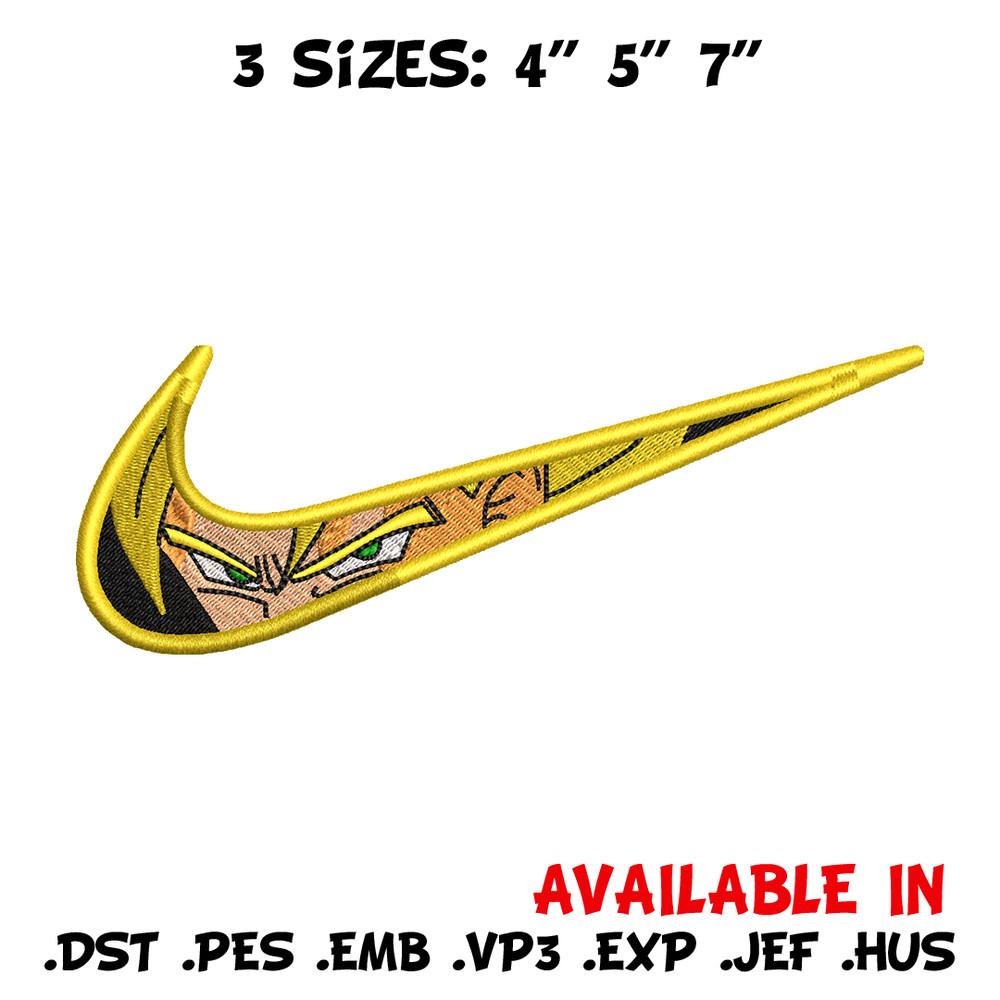 Goku ss eyes Nike embroidery design, Dragon Ball embroidery, nike design, anime design, anime shirt, Digital download.jpg