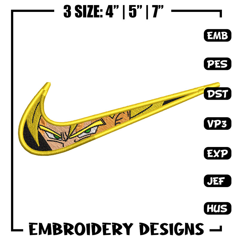 Goku ss eyes Nike embroidery design, Dragon Ball embroidery, nike design, anime design, anime shirt, Digital download.jpg