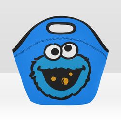 Cookie Monster Neoprene Lunch Bag, Lunch Box