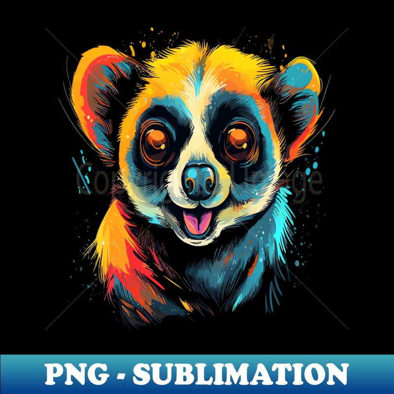 Loris Smiling Slow Loris Smiling - Signature Sublimation PNG File - Boost | Inspire ...