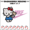 Hello kitty Nike Embroidery design, hello kitty cartoon, Embroidery, Nike design, Embroidery file, Instant download..jpg