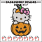 Hello Kitty With Pumpkin Embroidery design, Hellokitty Embroidery, cartoon design, Embroidery File, Digital download.jpg